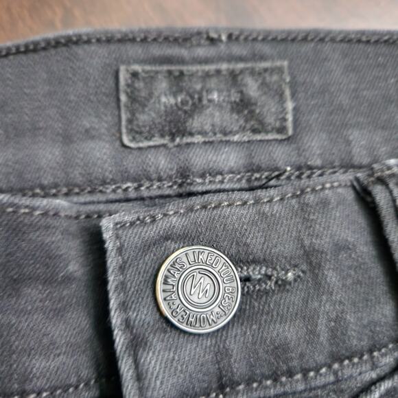 Mother Insider Crop Step Fray Not Guilty Wash Jean Size 25 - Picture 3 of 9